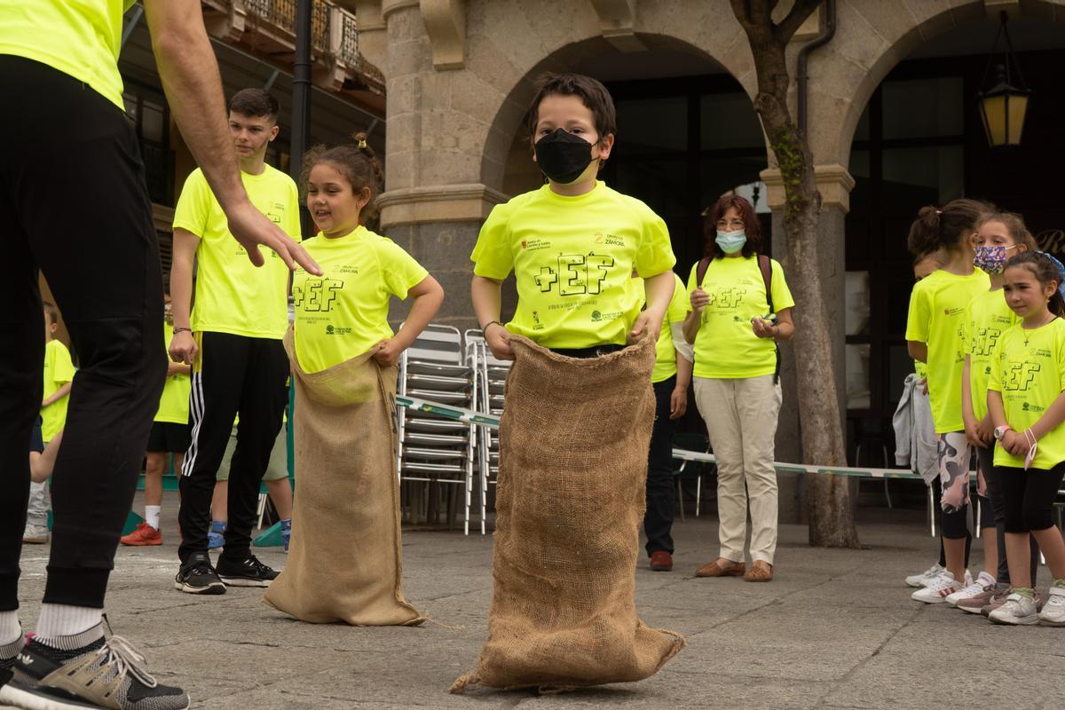 GALERÍA | Zamora celebra el Día de la Educación Física en la calle