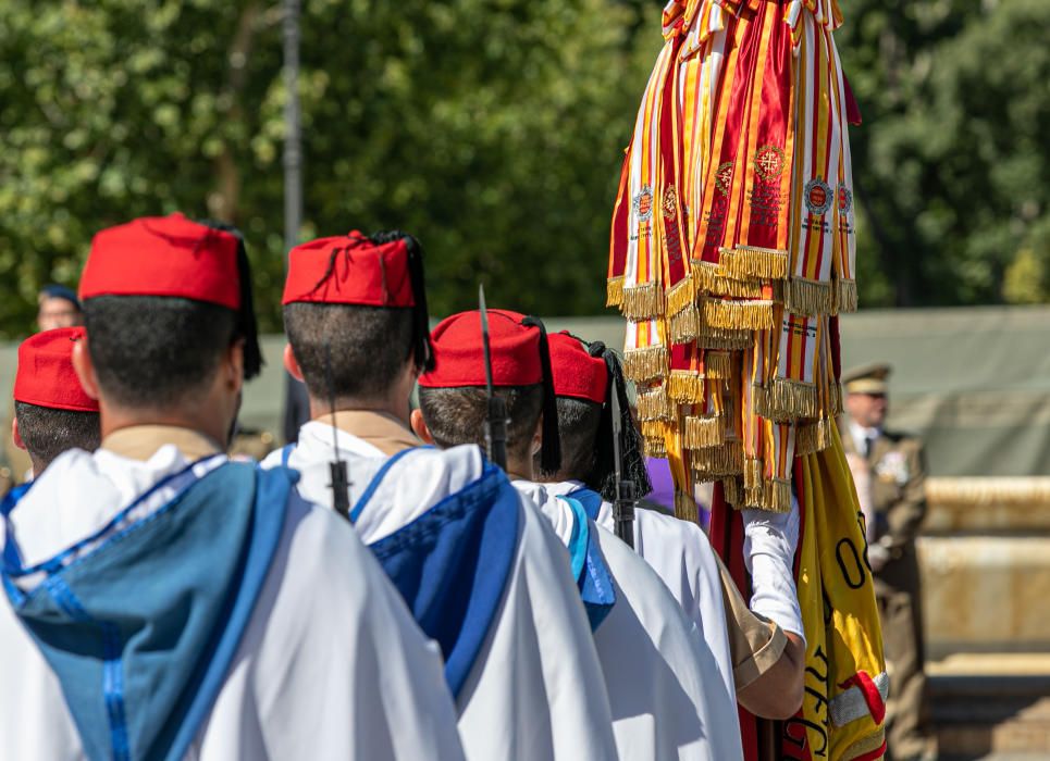 Jura de bandera civil en Sevilla.