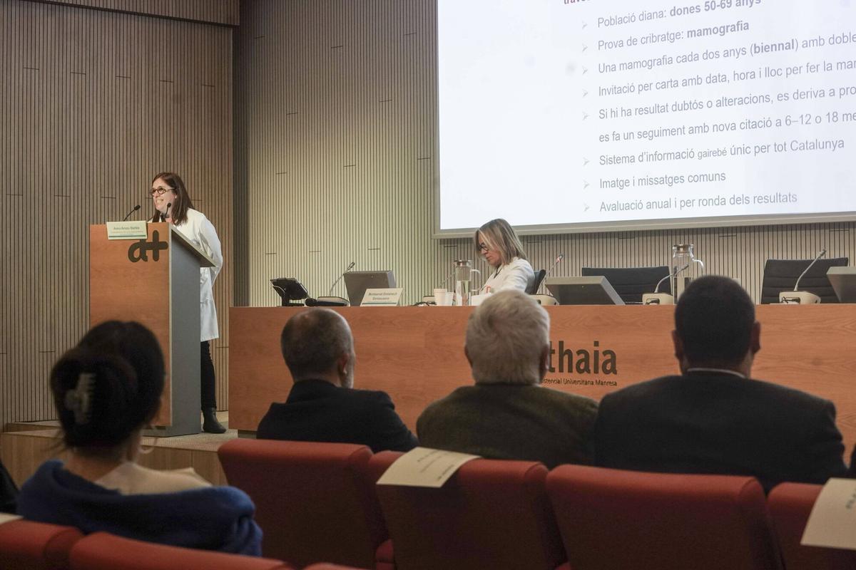 MANRESA . ALTHAIA . 25 ANYS PROGRAMA CRIBRATGE CANCER MAMA