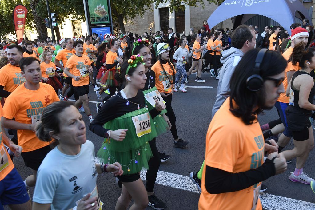 La San Silvestre 2025 en Murcia, en fotografías