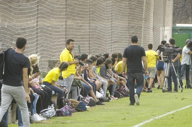 ENTRENAMIENTO DE LA UD LAS PALMAS EN BARRANCO ...