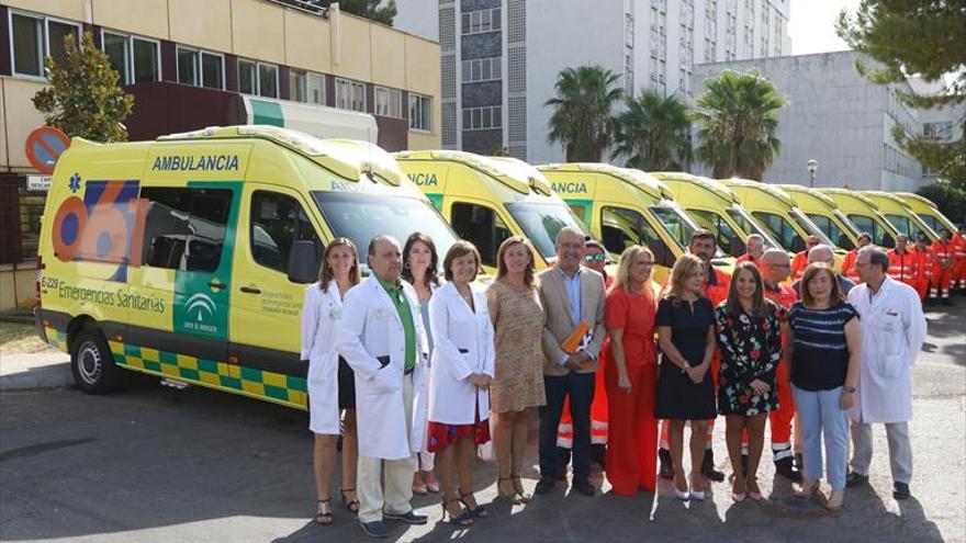 Salud incorpora cuatro nuevas UVI móviles para las emergencias