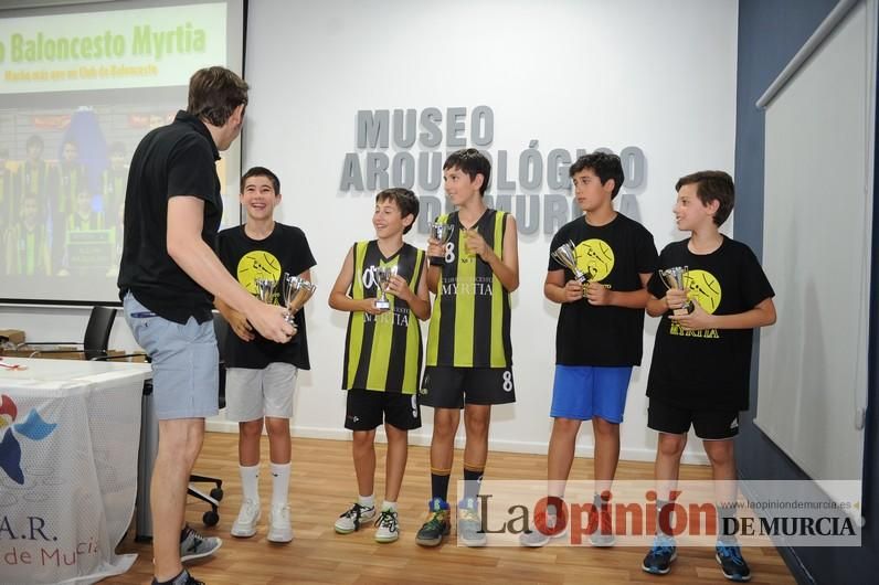 Clausura de la temporada del CB Myrtia