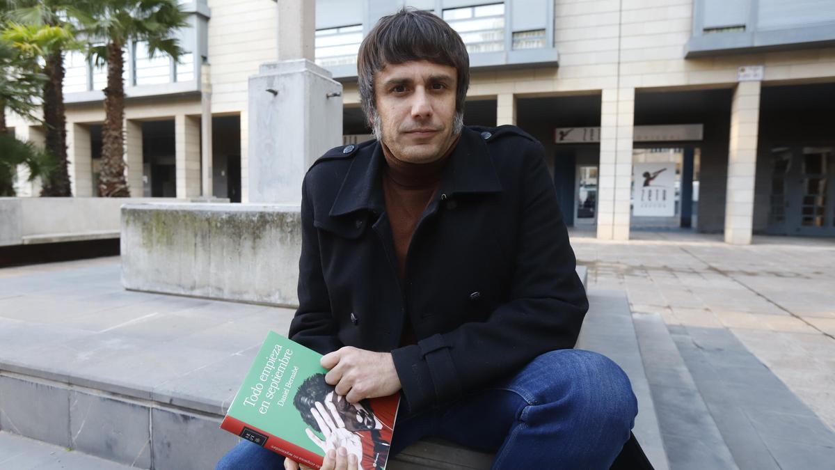 Daniel Bernabé, en su visita reciente a Zaragoza