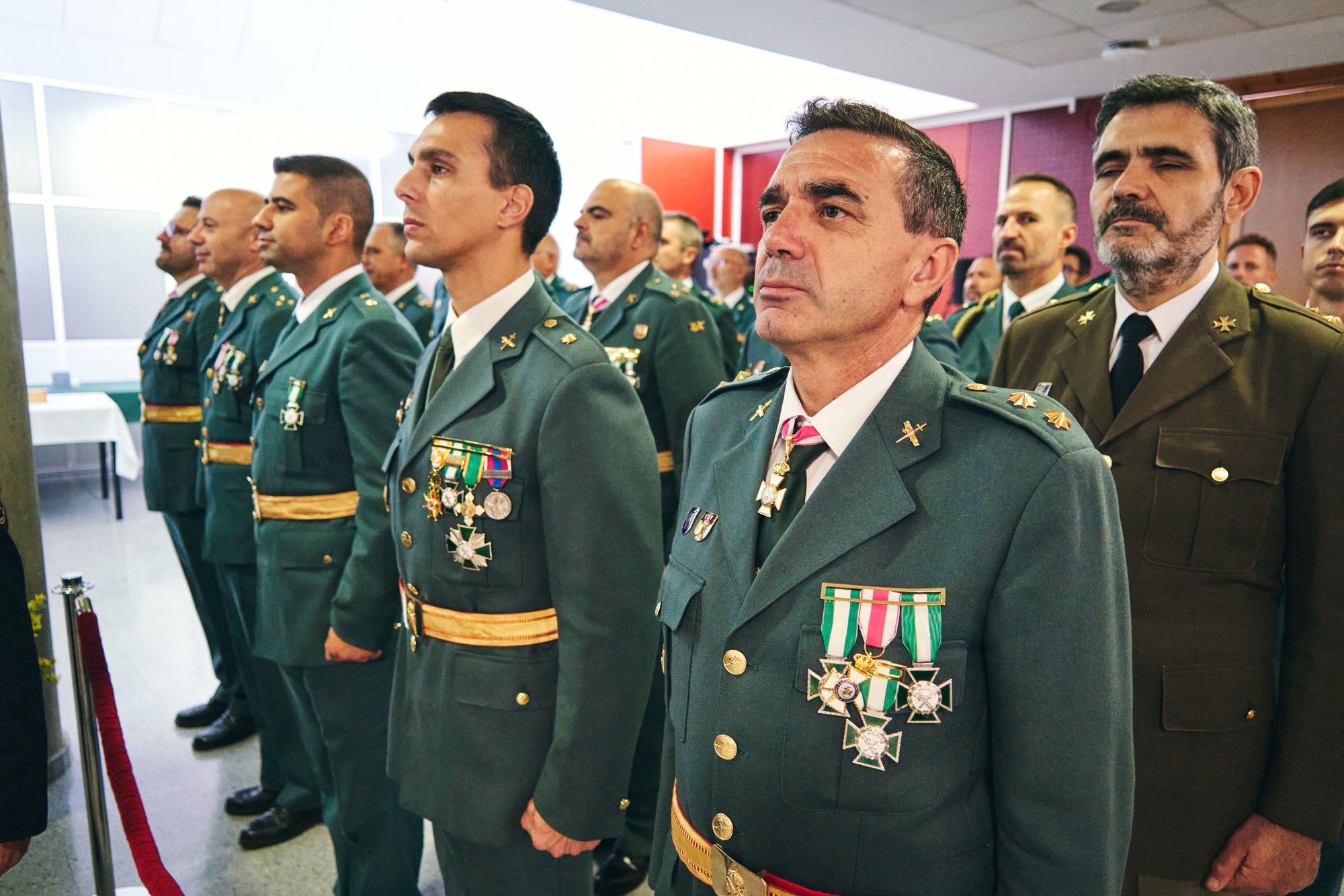 Homenaje de la Guardia Civil de Cáceres