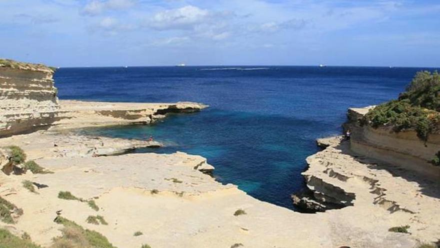 La playa de St.Peter´s Pool, donde el joven vigués sufrió el fatal accidente.