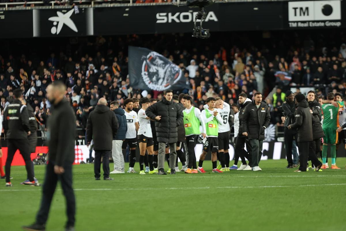 Valencia CF-Espanyol, en imágenes