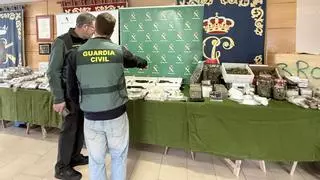 Cinco detenidos por venta de cocaína y hachís tras varios registros en A Coruña, Arteixo, Oza-Cesuras y otros concellos