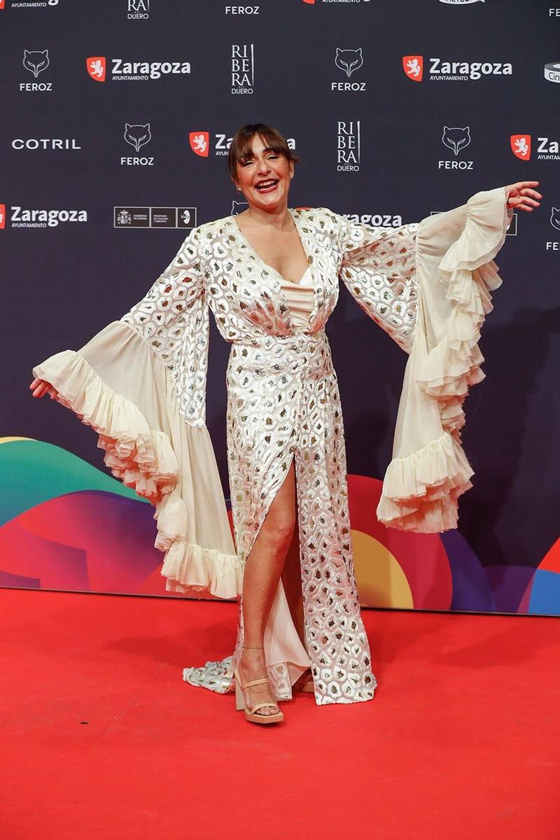 Candela Peña en los premios Feroz 2022