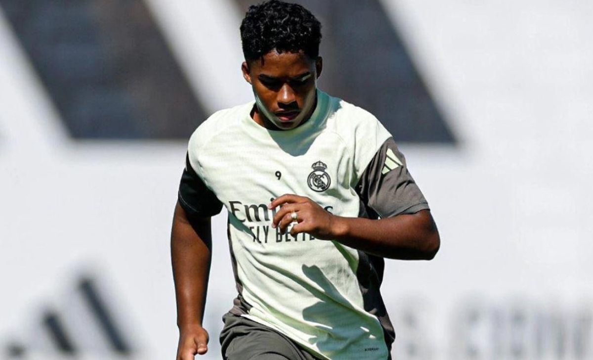 Endrick, joven delantero del Real Madrid