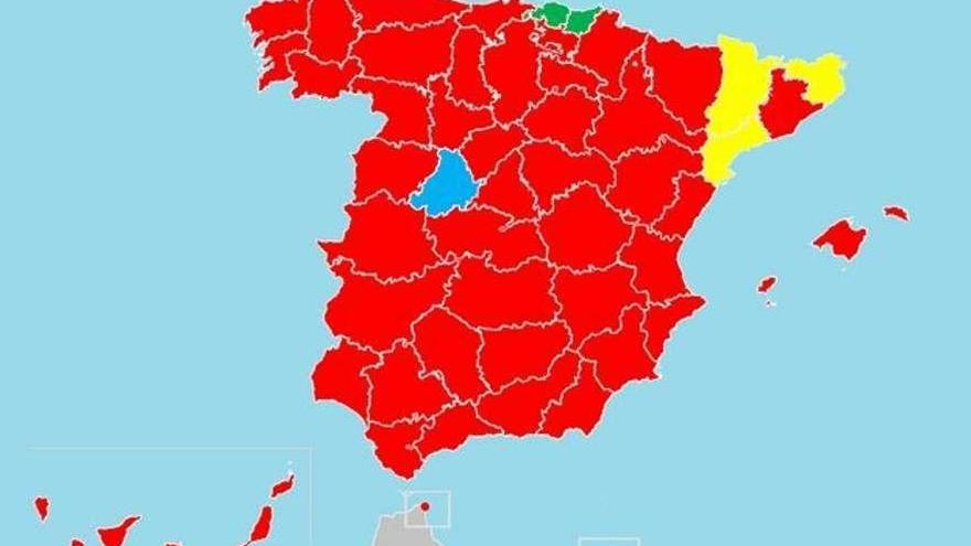 Partidos más votados por provincias.