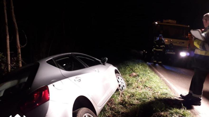 Una mujer resulta herida tras sufrir un accidente en Colunga