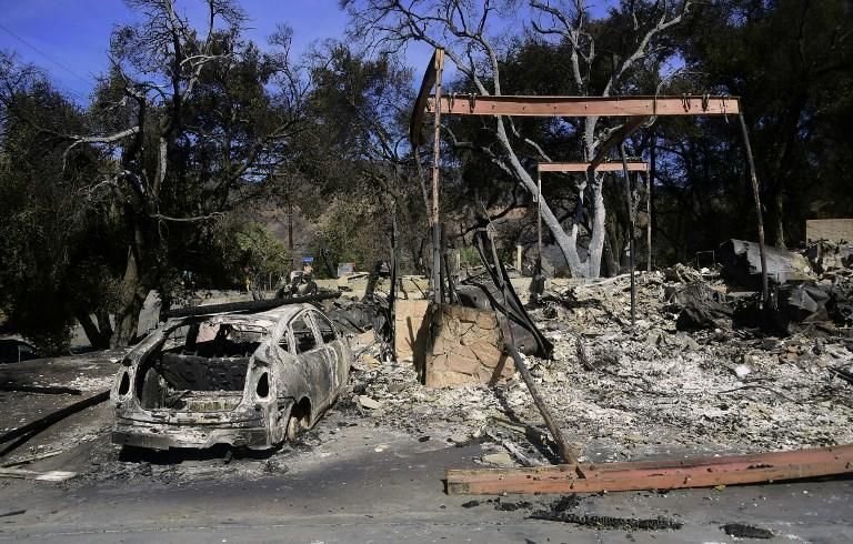 El devastador incendio de California, en imágenes