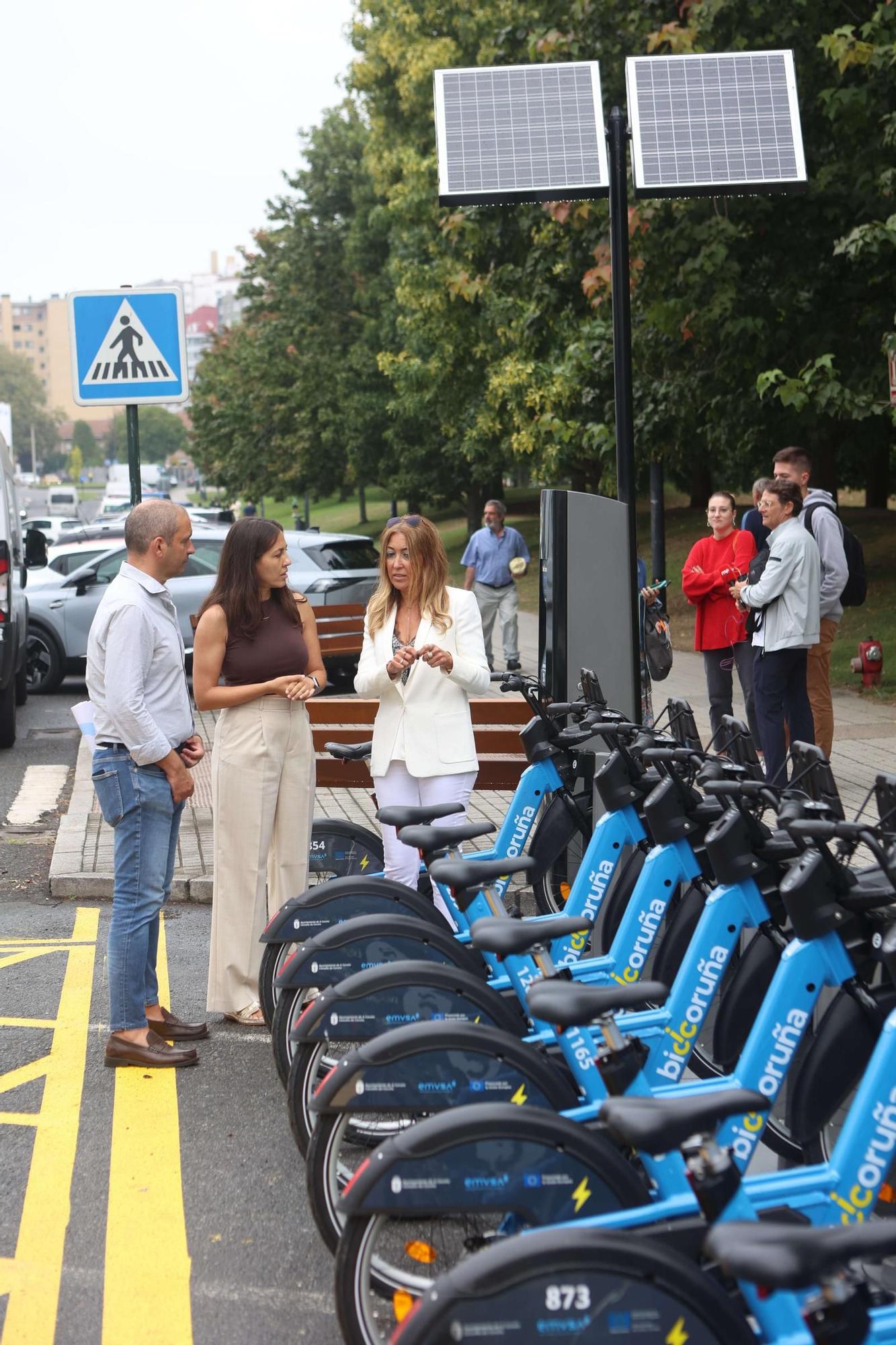 Nueva estación de Bicicoruña en Vioño