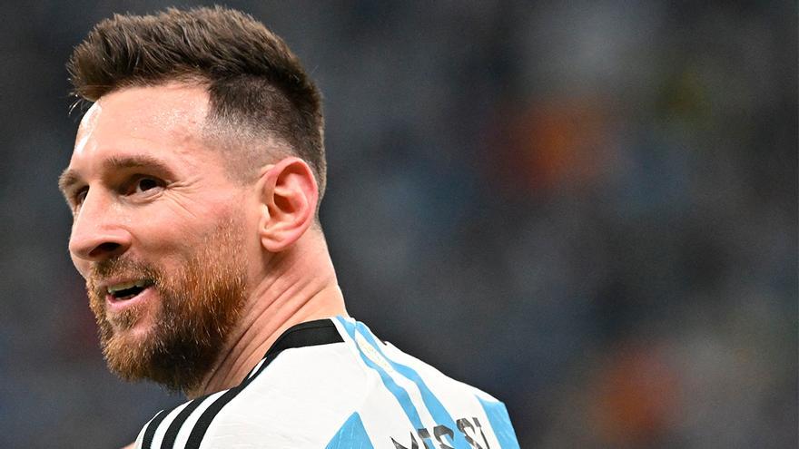 El monumental cabreo de Messi al final del partido ante Países Bajos: &quot;¡Qué mirás, bobo, qué mirás bobo...!&quot;