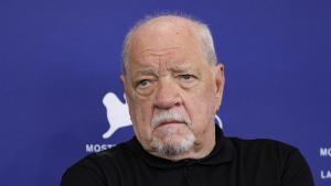 La leyenda del cine Paul Schrader en el photocall de The Basics of Philosophy’, en Venecia.
