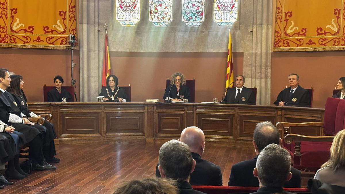 Acto de jura de los nuevos fiscales destinados a Catalunya