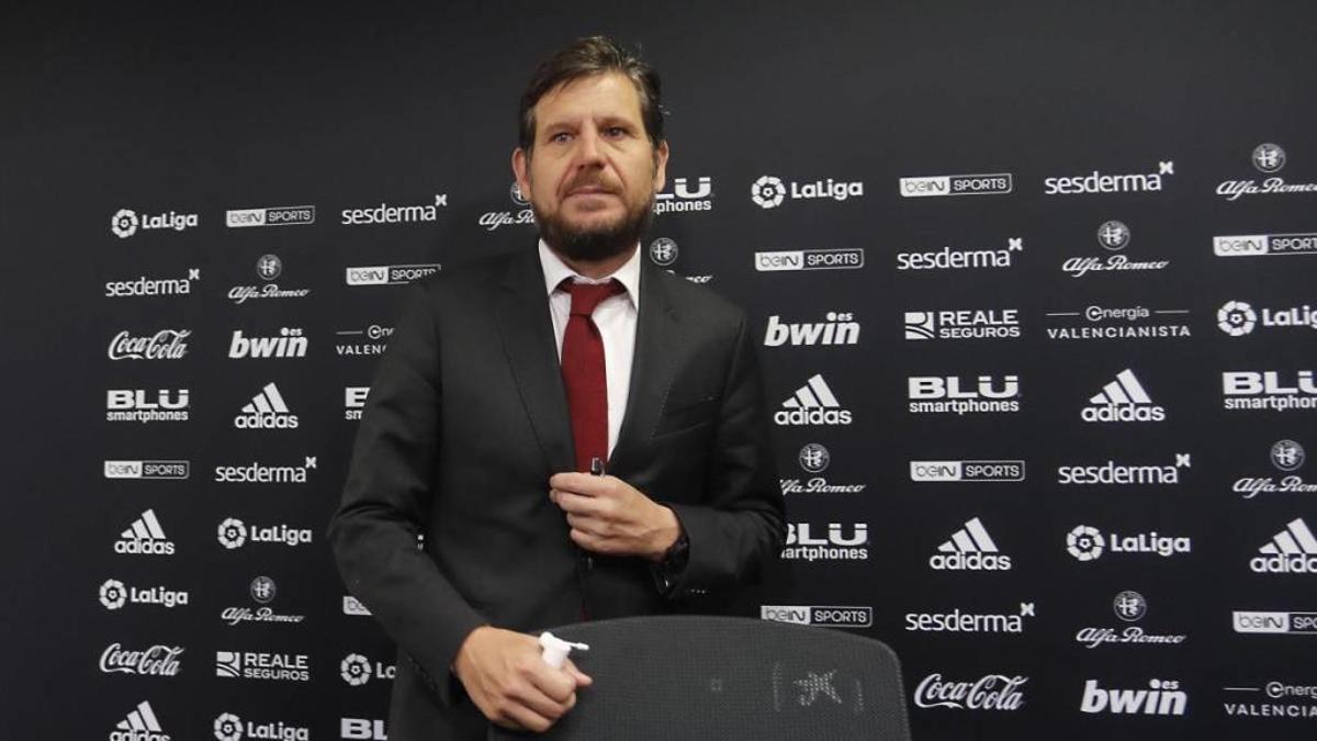 Mateu Alemany, director general del Valencia