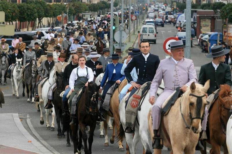 Marcha hípica por el Día de Andalucía