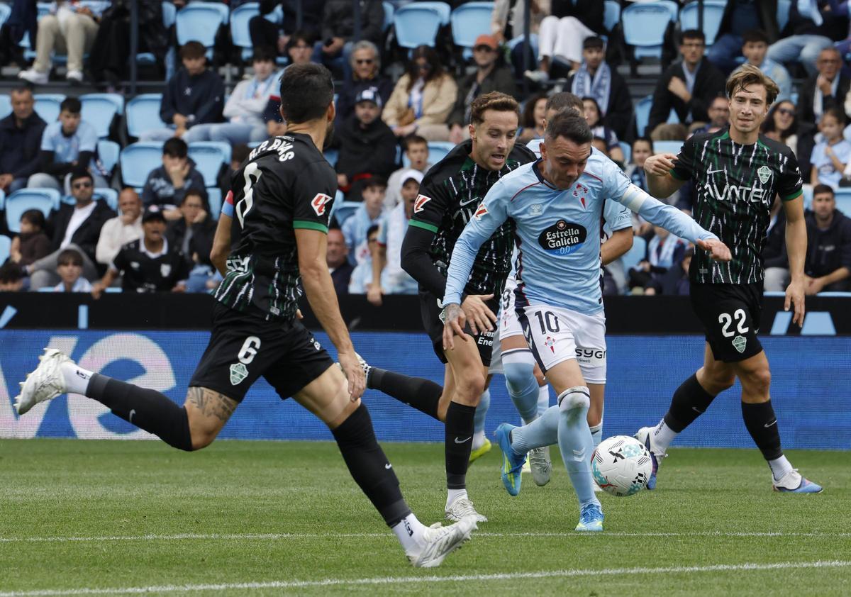 Las mejores imágenes del partido Celta-Elche
