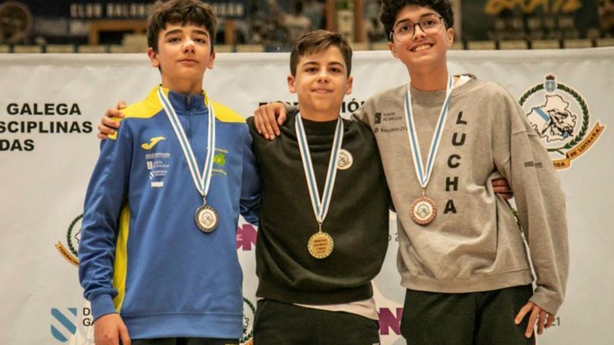 Tres oros para Pablo Cabaleiro y Joel Castro en el Campeonato Gallego