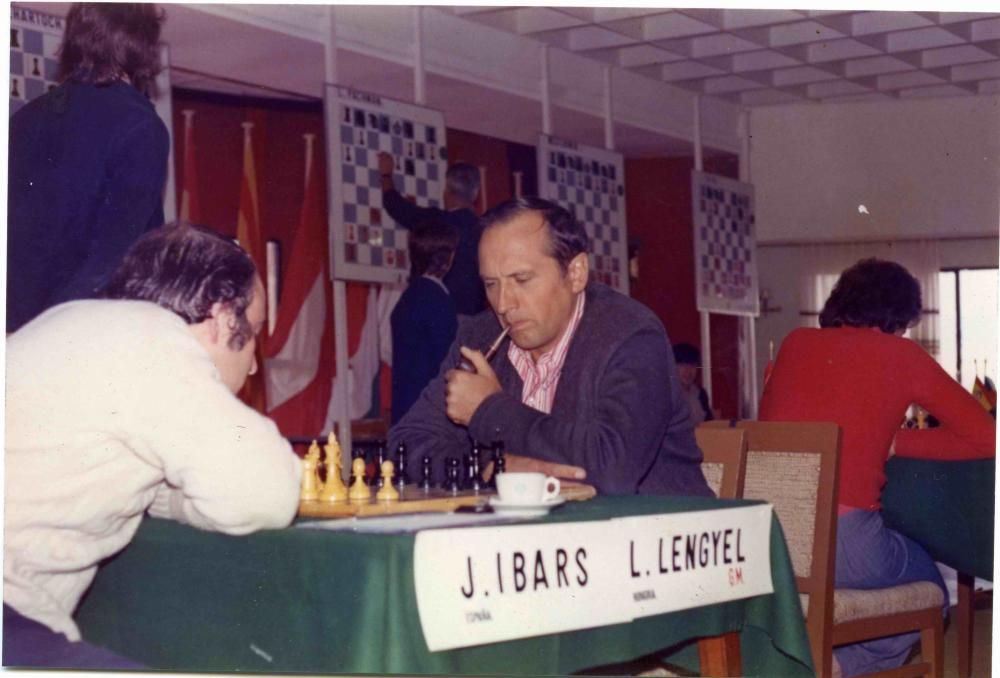 Primer Torneig Internacional d'Escacs Costa Brava a l'Hotel Piscina de Port Salvi de Sant Feliu de Guíxols el 1973