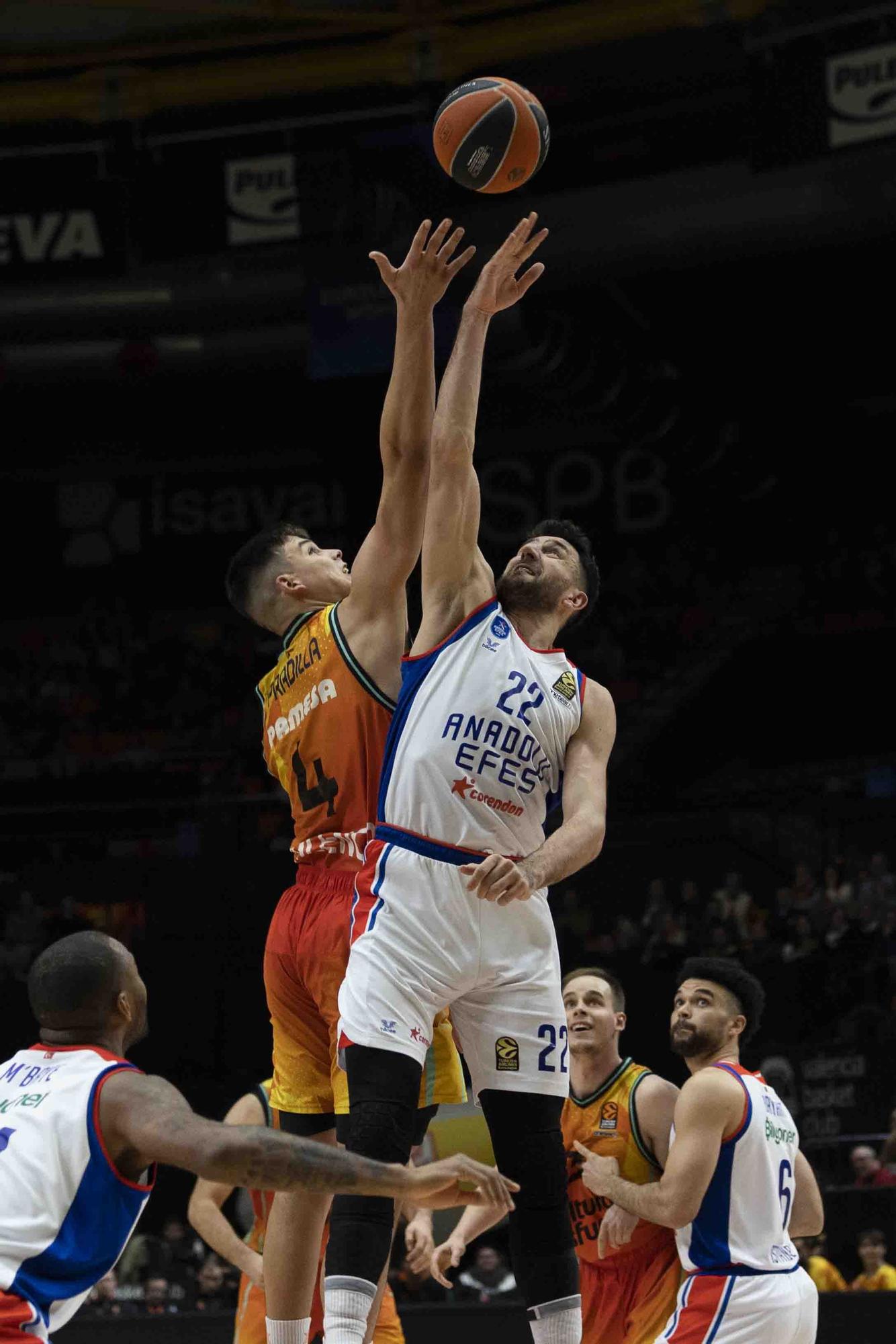 Partido Valencia Basket- Anadolu Efes