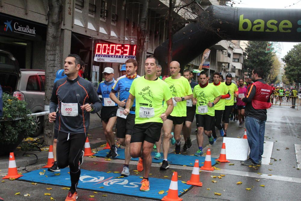 Fotos del Km llançat de La Mitja de Figueres