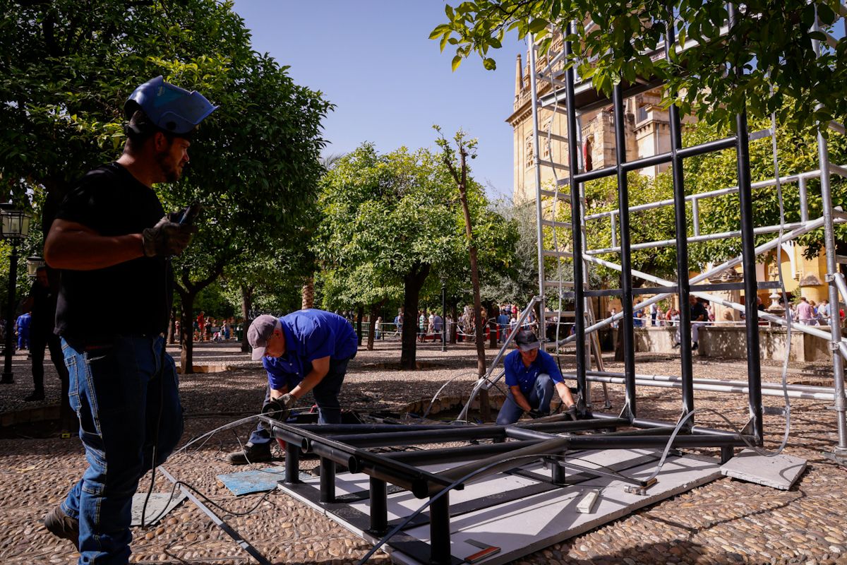 Comienza el montaje de las instalaciones de Flora 2025