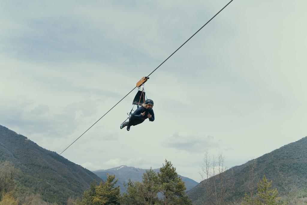 Tirolina de Ordesa Pirineos