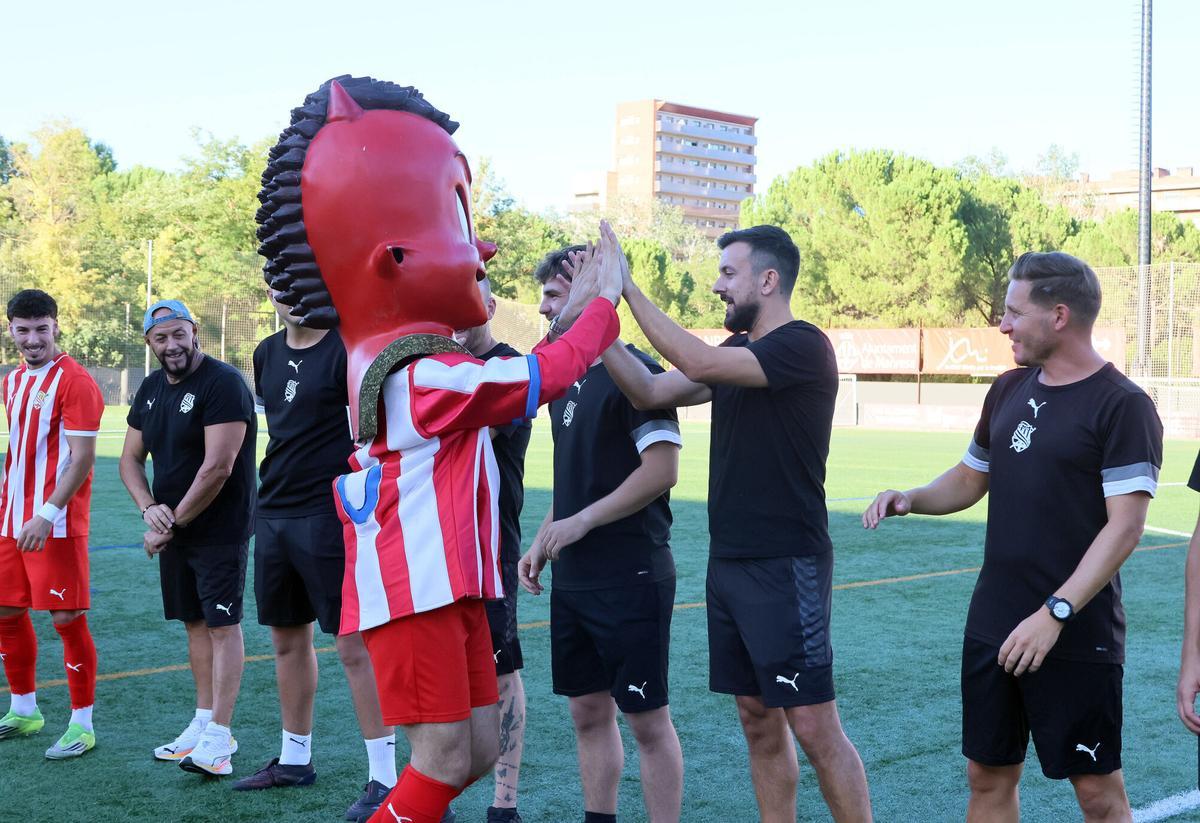 Totes les fotos del partit de Festa Major entre el CE Manresa i L'Hospitalet