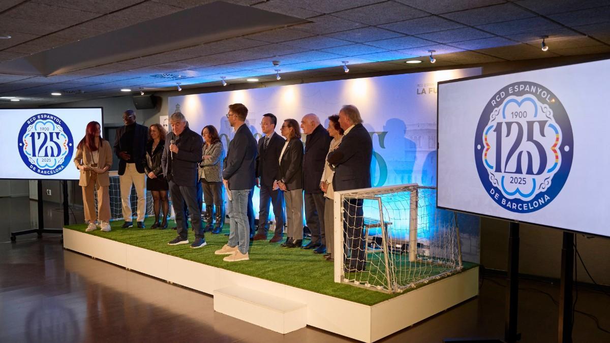 Acto de presentacion del 125 aniversario del RCD Espanyol
