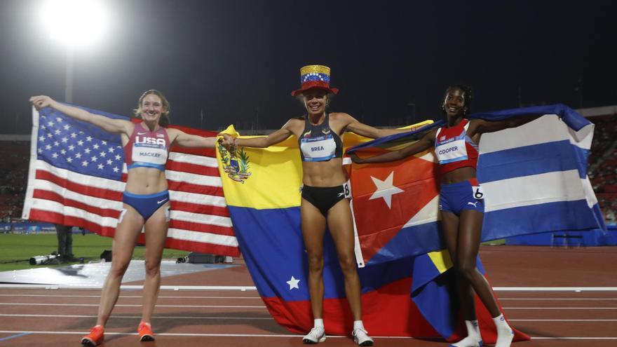 Joselyn Brea, la atleta de oro de la carrera de Santiago... y de Venezuela
