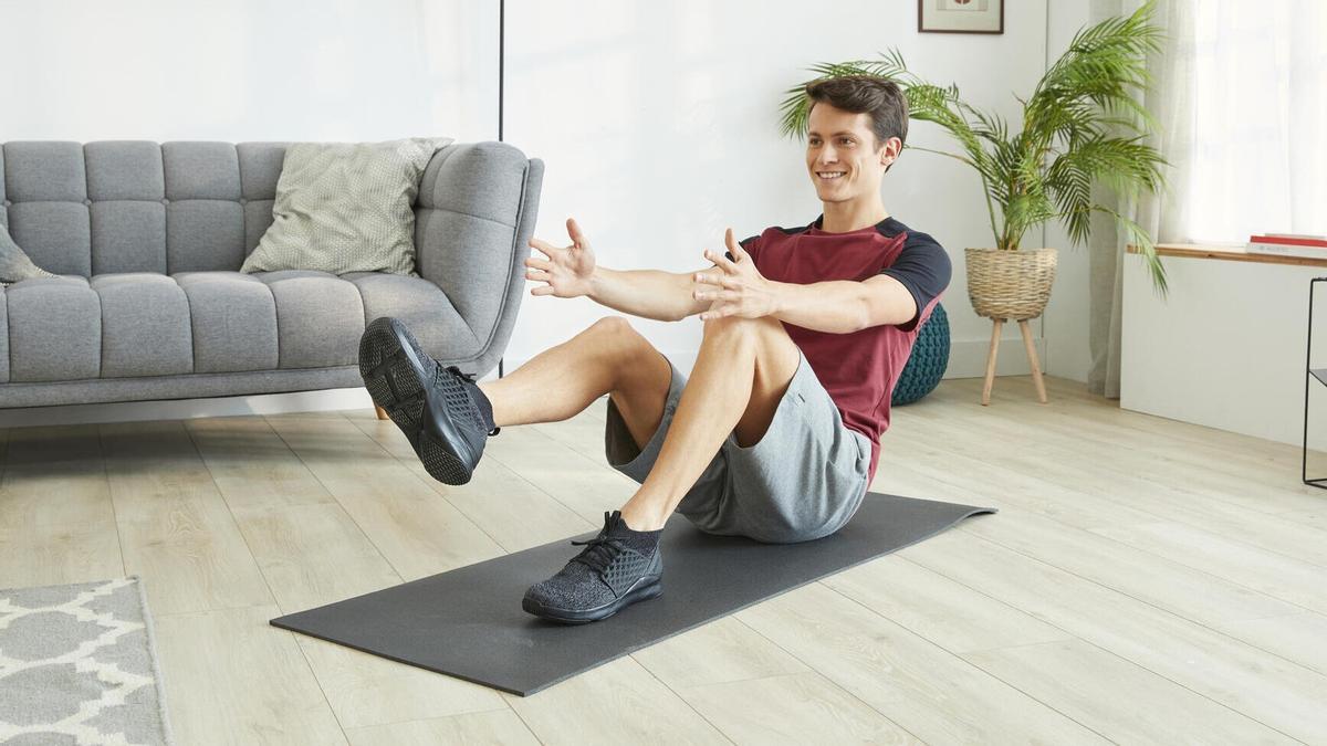 Colchoneta esterilla mat pilates de Domyos, Decathlon