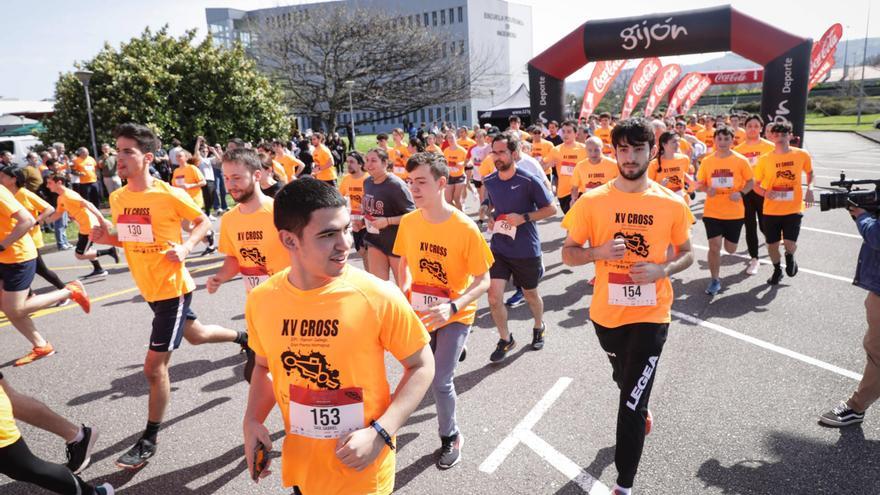 El campus de Viesques, a la carrera: así ha sido el cross EPI-Gijón Ramón Gallego