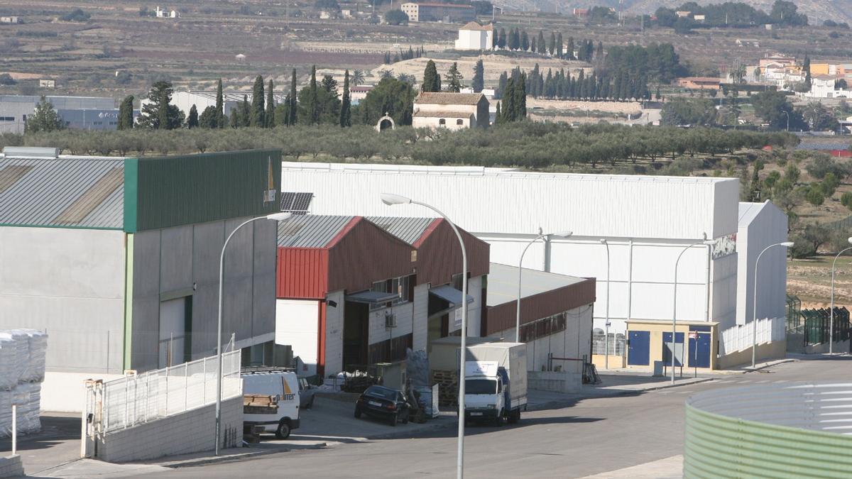 Imagen de archivo del polígono industrial de Montaverner.