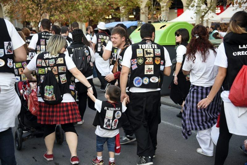 Las peñas de la Federación vuelven a tomar la calle en su maratón de charangas