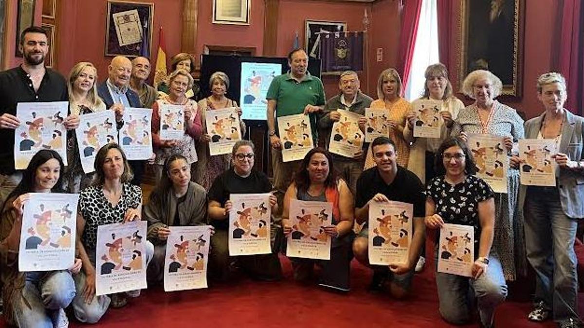 La presentación de la feria de asociaciones.
