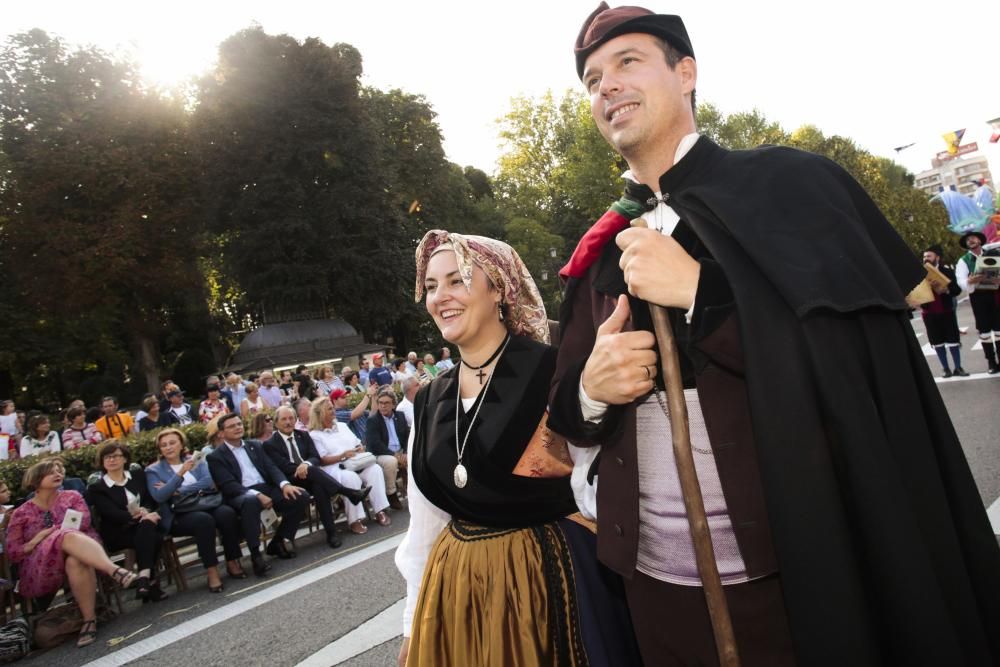 Desfile del Día de América en Asturias