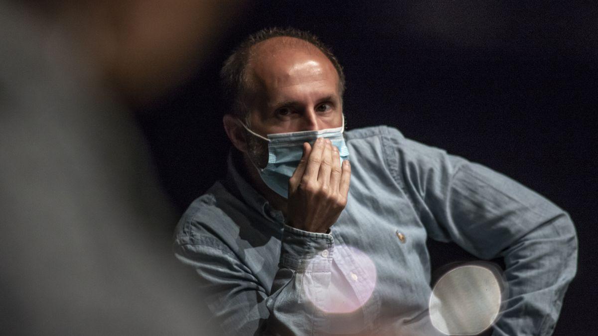 Jácome, durante un pleno municipal.