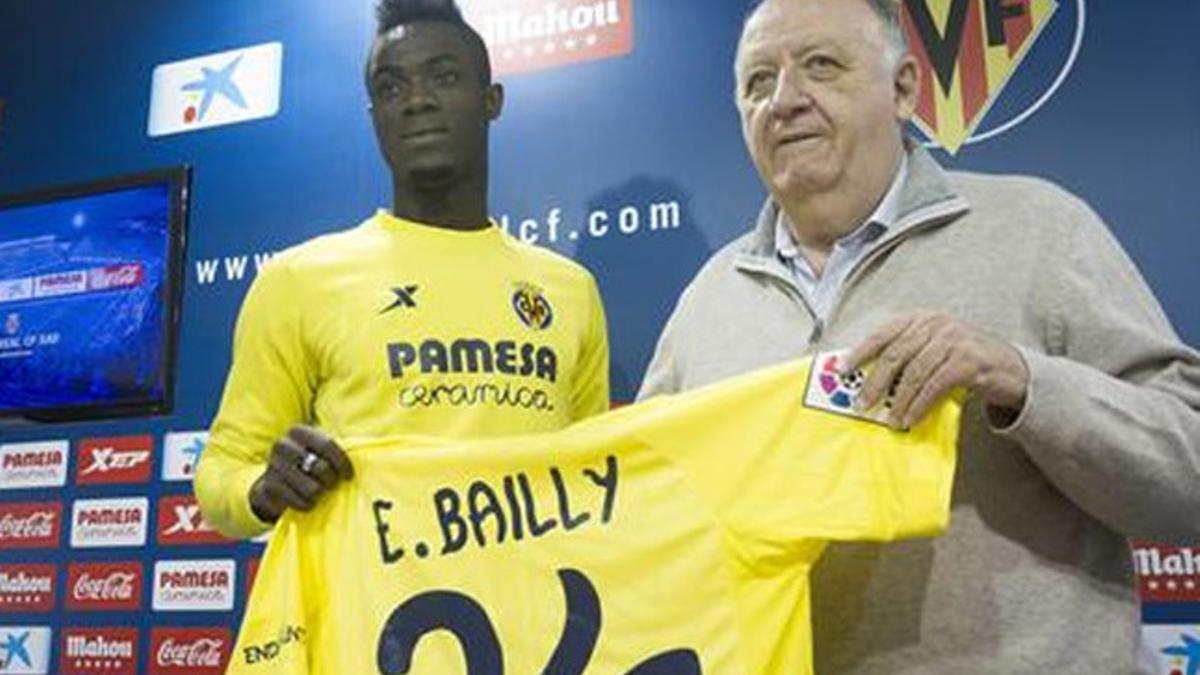 Bailly llegó en enero de 2015 al Villarreal y en junio podría marchar al Manchester City