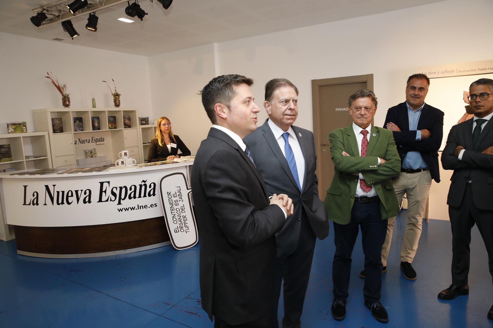 EN IMÁGENES: Así fue la visita de Canteli a la Feria de Muestras