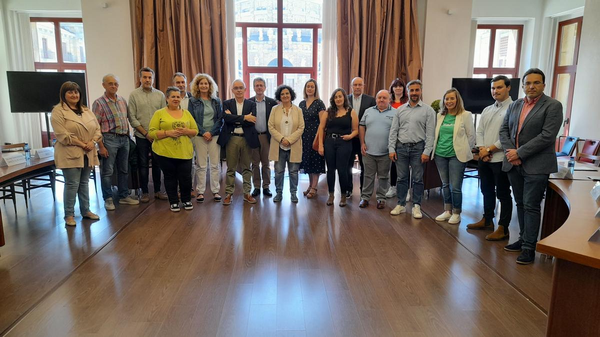 Participantes en la constitución de la Rede.