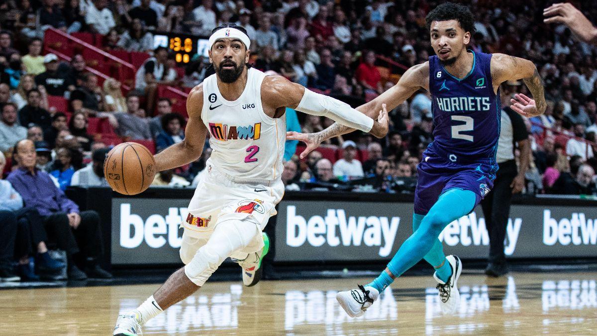 Un partido de los Miami Heat en el FTX Arena