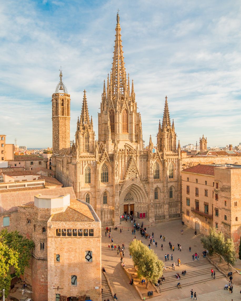 Imagen de la Catedral de Barcelona.