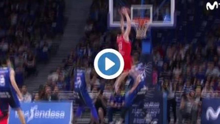 VÍDEO: L&#039;&#039;alley-oop&#039; de Cvetkovic a Trapani, entre les millors jugades de la jornada