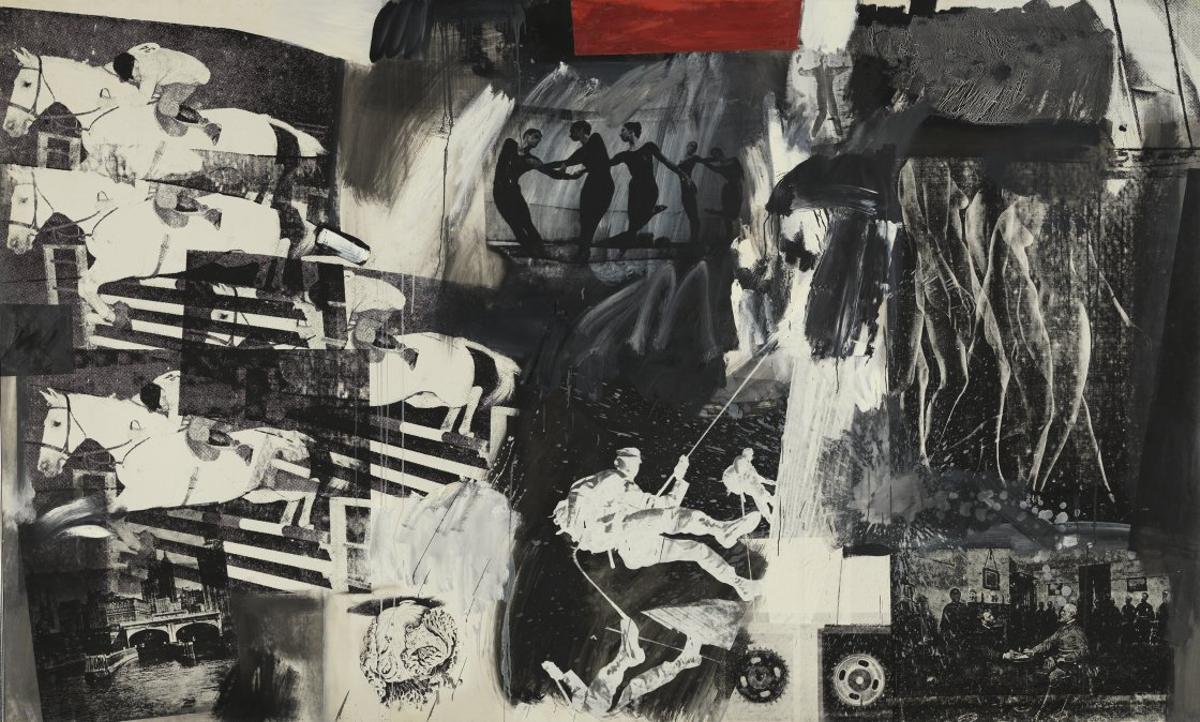 'Express' (1963), de Robert Rauschenberg.