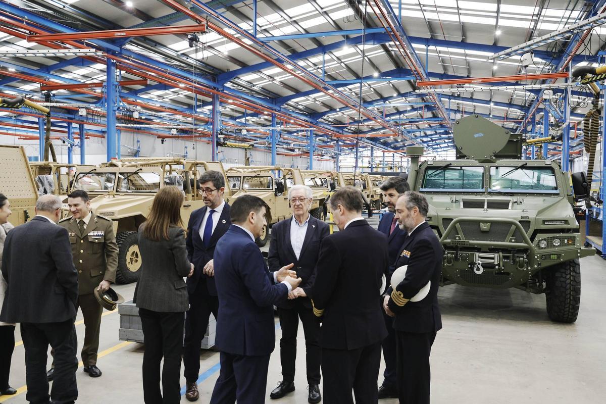 Urovesa se prepara para un auge del 50% en la demanda de sus vehículos tácticos ante el aumento del gasto en Defensa