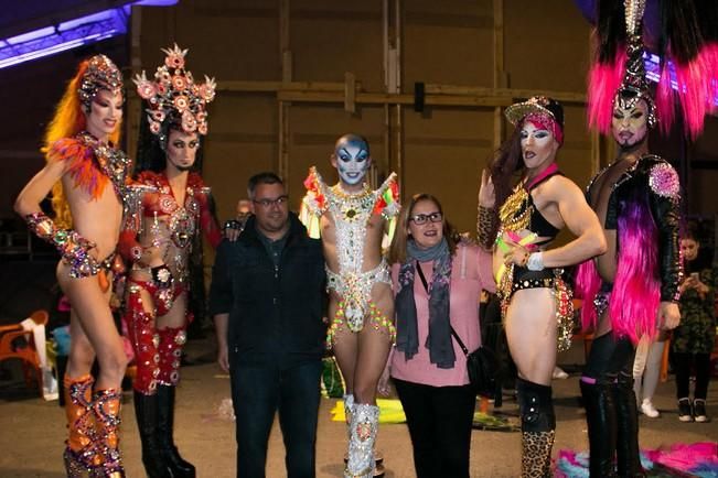 FUERTEVENTURA - Las mejores drags de Canarias participaron  en la multitudinaria Gala Drag Queen del Carnaval de Pájara - 02-03-16