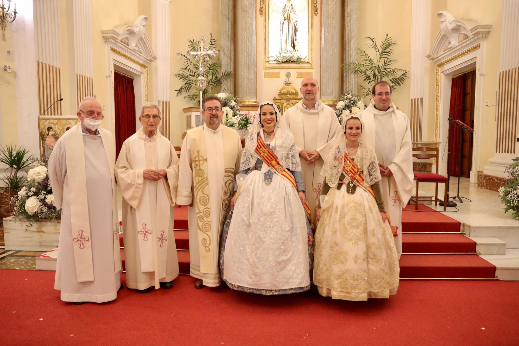 Temporada de Procesiones: Carmen, Nerea y las cortes, en la de María Auxiliadora